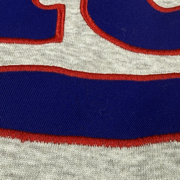 New York Giants NFL Team Apparel Pullover Hoodie M Gray Blue Soft Embroidered - Picture 13 of 16